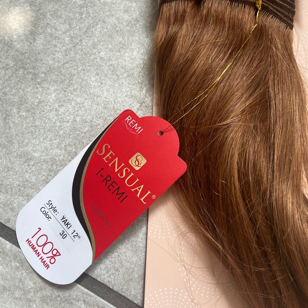 Sensual I-Remi 12” Human Hair Hazel Tangle Free Extensions